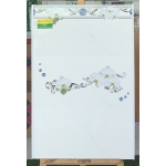 Gạch ốp tường 30x60 in tranh hoa có len