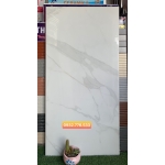 Gạch bóng kiếng 60x120 trắng vân khói xám