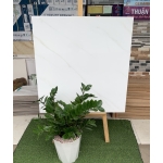 Gạch lát nền bóng kiếng 80x80 trắng vân xám