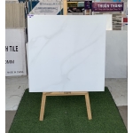 Gạch bóng kiếng 80x80 nhập khẩu trắng vân mây