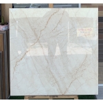 Gạch bóng kiếng 80x80 đá marble trắng vân nâu tự nhiên