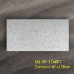Gạch 60x120 vân đá mờ chính hãng terrazzo mã 126007