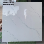 Gạch 80x80 màu trắng vân mây hàng đẹp giá rẻ tại quận 6