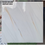 Gạch 80x80 đá granite màu trắng vân vàng mã 802 tại quận 10