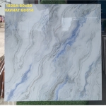 Gạch 80x80 màu trắng vân xanh bóng kiếng hàng nội địa giá khuyến mãi 