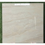 Gạch lát nền Ấn Độ 80x80 đá bóng kiếng màu kem vàng vân trắng tự nhiên