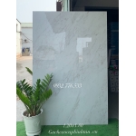 Gạch trang trí khổ lớn ốp lát 120x180 vân đá sọc màu trắng 
