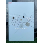 Gạch 30x60 họa tiết đơn giản màu trắng