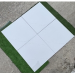 Gạch 60x60 đá bóng kiếng trắng vân mây nhẹ