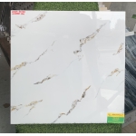 Gạch 60x60 đá bóng kiếng vân ánh bạch kim tại Long An