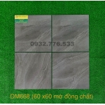 Gạch 60x60 đá mờ đồng chất màu xám DM688