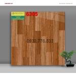 Gạch 60x60 giả gỗ sáng bóng siêu xinh mã 6305