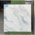 Gạch 60x60 họa tiết gợn sóng màu xanh trắng