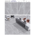 Gạch 80x160 đá bóng màu xám vân trắng trang trí nhà