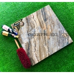 Gạch 80x80 đá khắc kim ốp lát mặt tiền
