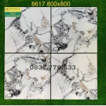 Gạch 80x80 đá marble nhập khẩu Trung Quốc mã 8617