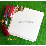 Gạch 80x80 màu trắng không hoa văn ốp nền nhà sang đẹp mã TP8000