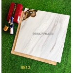 Gạch 80x80 màu trắng sọc xám nhẹ mã 8810