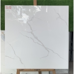 Gạch 80x80 màu trắng vân sọc xám giá rẻ