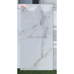 Gạch Ấn Độ 60x120 màu trắng vân mây nhẹ