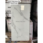Gạch lát nền khổ lớn 60x120 vân khói nhẹ nhập khẩu