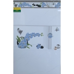 GẠCH ỐP TƯỜNG 30X60 MÀU TRẮNG HOA TÍM ĐẸP TV36627