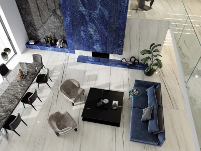 Gạch bóng kiếng 75x150 chất lượng cao được nhiều khách hàng yêu thích