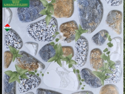 Sử dụng gạch giá rẻ trang trí không gian phòng khách ấn tượng