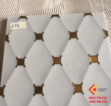 Gạch Lát Nền TRắng Vàng 30x30 Trung Quốc 256