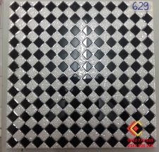 Gạch Lát Nền Ô Trắng Đen 30x30 Trung Quốc 629