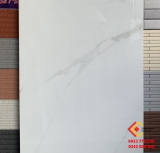 Gạch bóng kiếng 60x120 trắng vân đá xám