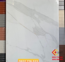 Gạch bóng kiếng 60x120 trắng vân khói xám