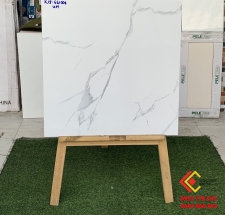 Gạch bóng kiếng 60x60 trắng vân xám
