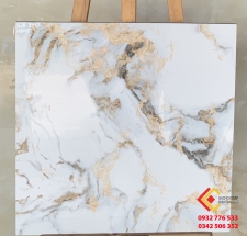 Gạch bóng kiếng 60x60 đá cẩm thạch trắng