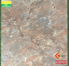 Gạch bóng kiếng 60x60 đá marble nâu tự nhiên