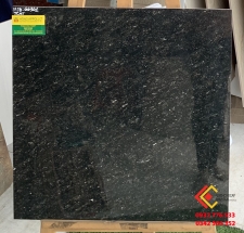 Gạch 60x60 bóng kiếng đá marble đen muối tiêu trắng