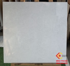 Gạch lát nền 60x60 bóng kiếng đá mable xám trắng