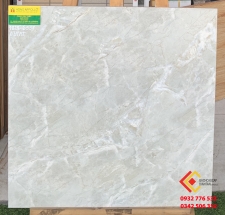 Gạch 60x60 men bóng cao cấp đá marble xám trắng