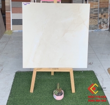 Gạch bóng kiếng nhập khẩu 80x80 vân khói nâu