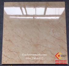 Gạch bóng kiếng 80x80 khắc kim tuyến đá nâu sáng