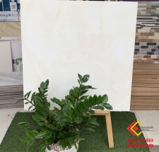 Gạch bóng kiếng 80x80 cao cấp vân mây nâu