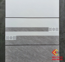Bộ gạch 30x60 màu xám trắng ốp tường