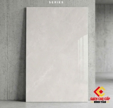 GẠCH 120X180 TRẮNG KEM VÂN ĐÁ KHÓI NHẸ BÓNG KIẾNG ẤN ĐỘ
