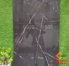 Gạch 60x120 lát nền siêu thị cao cấp màu đen vân trắng mã 3903