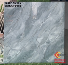 Gạch 60x60 màu xám bóng kiếng ốp lát phòng khách đẹp nhất năm 2023 mã 6685