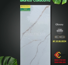 Mẫu gạch chính hãng hàng sang trọng  80x160 glossy Bianco Calacatta quận 6