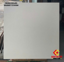 GẠCH 80X80 TRẮNG KEM VÂN MÂY MỜ TINH TẾ VIỆT NAM