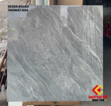 Gạch 80x80 Xám Ghi Đậm Vân Đá Trắng Bóng Kiếng TPHCM