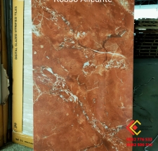 Gạch khổ lớn 600x1200 hàng quốc tế đá marble cẩm thạch màu nâu đỏ tại quận 5