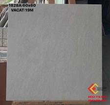 Gạch đá mờ 60x60 lát nền nhà cao cấp màu xám xi măng